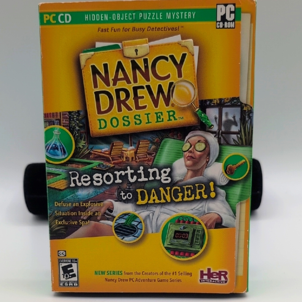 Nancy Drew Dossier: Resorting to Danger! PC Game - Yellow